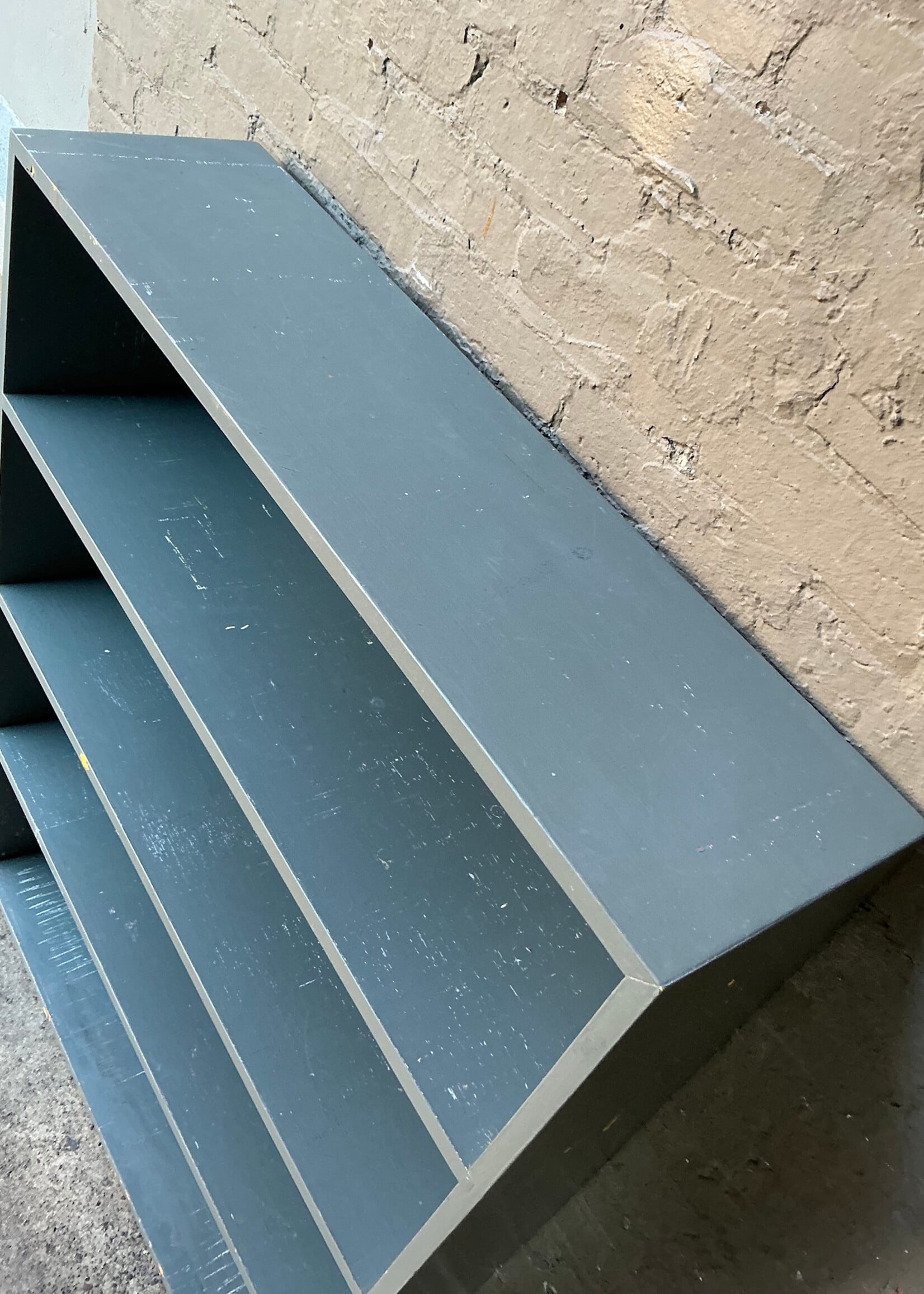 GOODWOOD Gray Painted Bookshelf