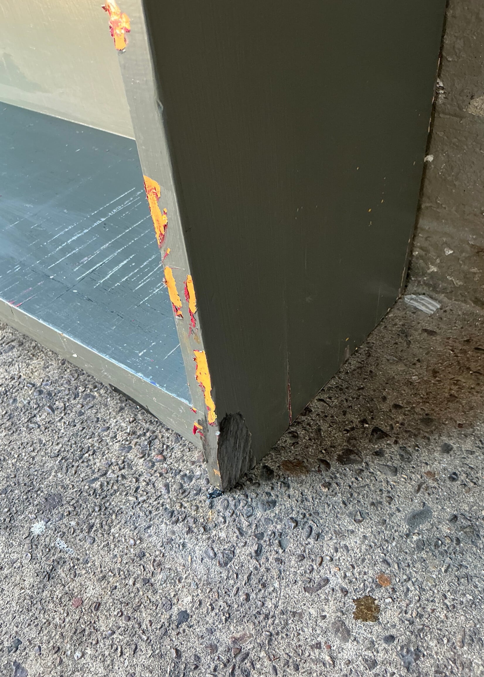 GOODWOOD Gray Painted Bookshelf