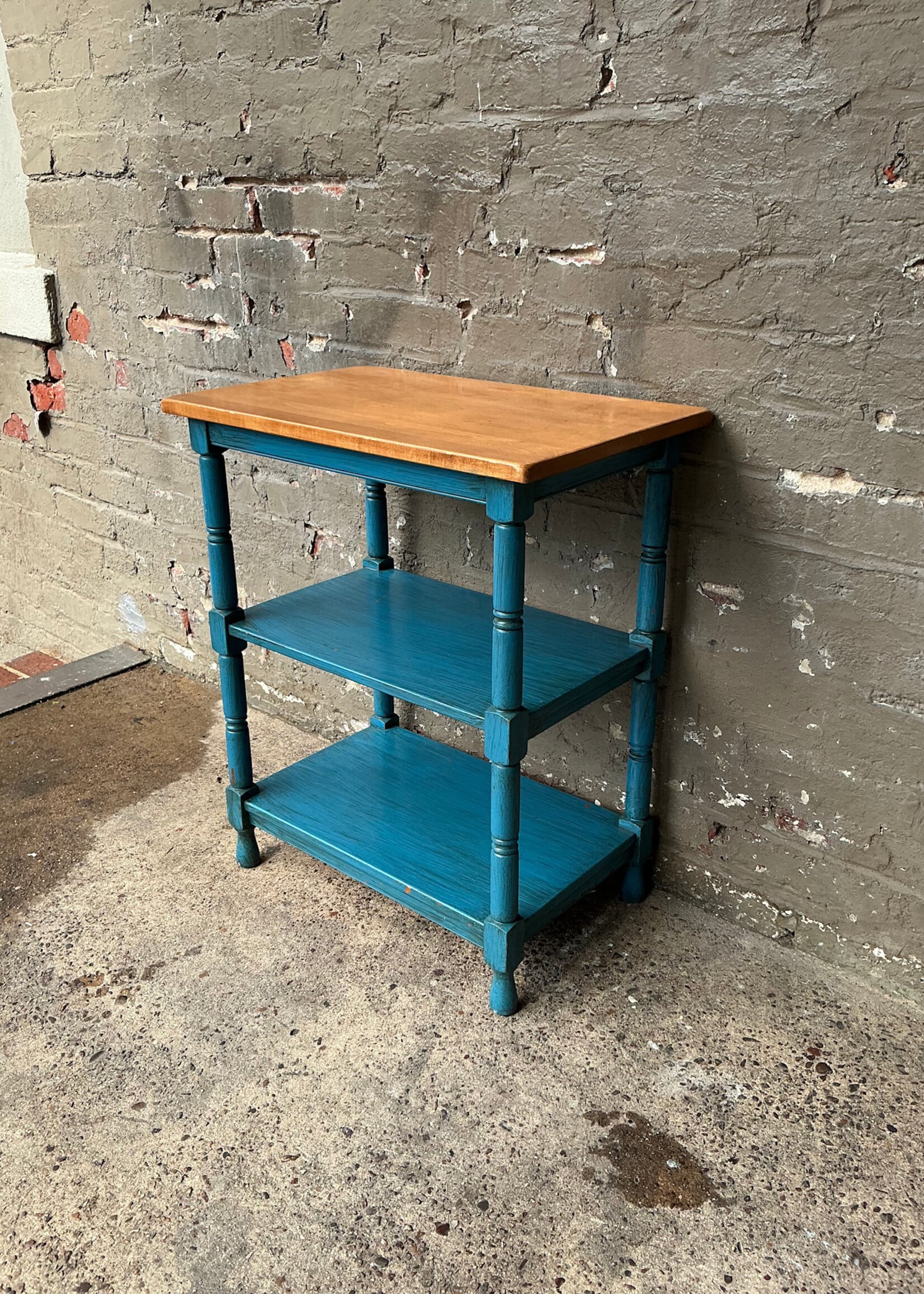 GOODWOOD Painted Three Tiered Side Table