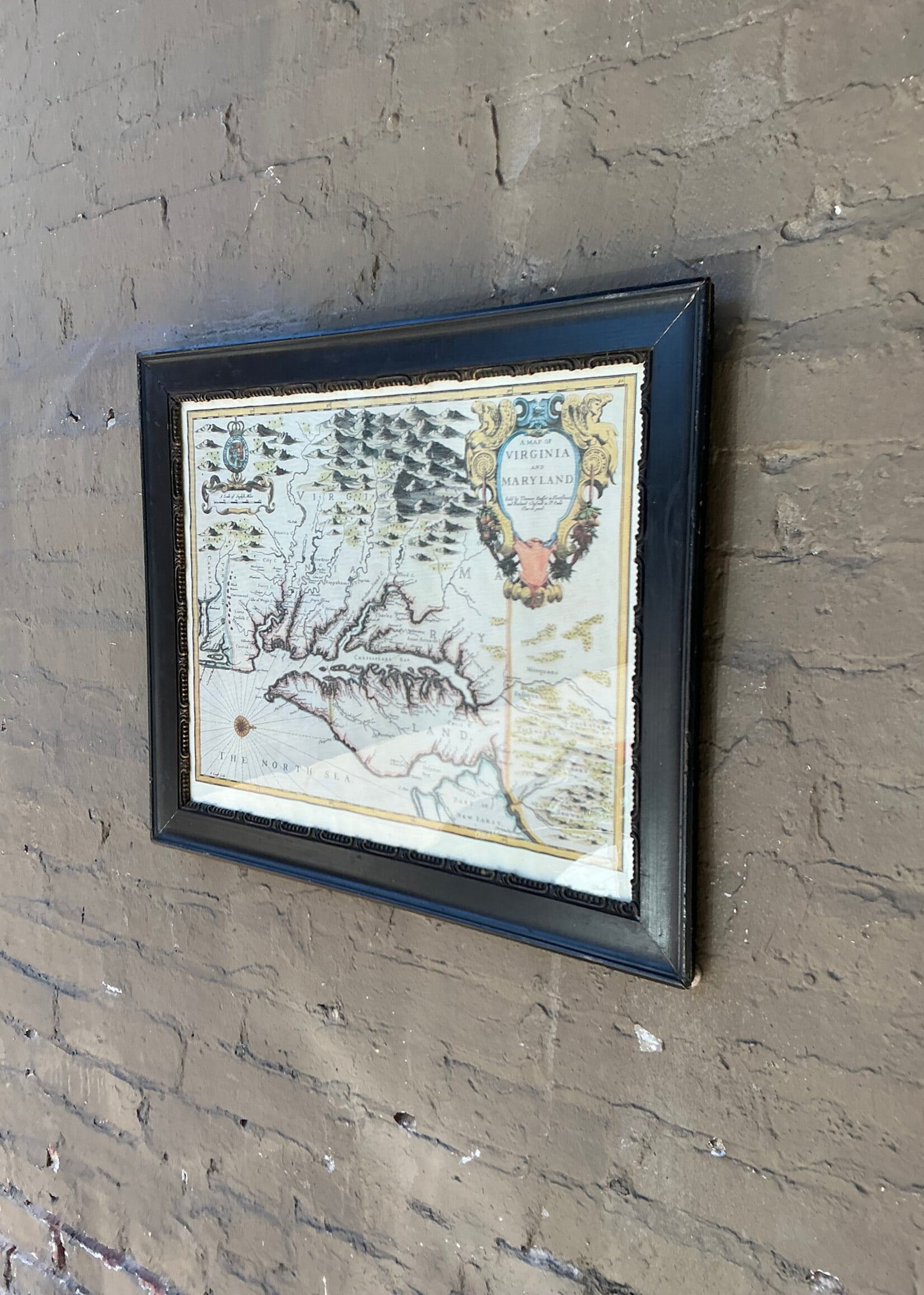 GOODWOOD Hand Colored Map
