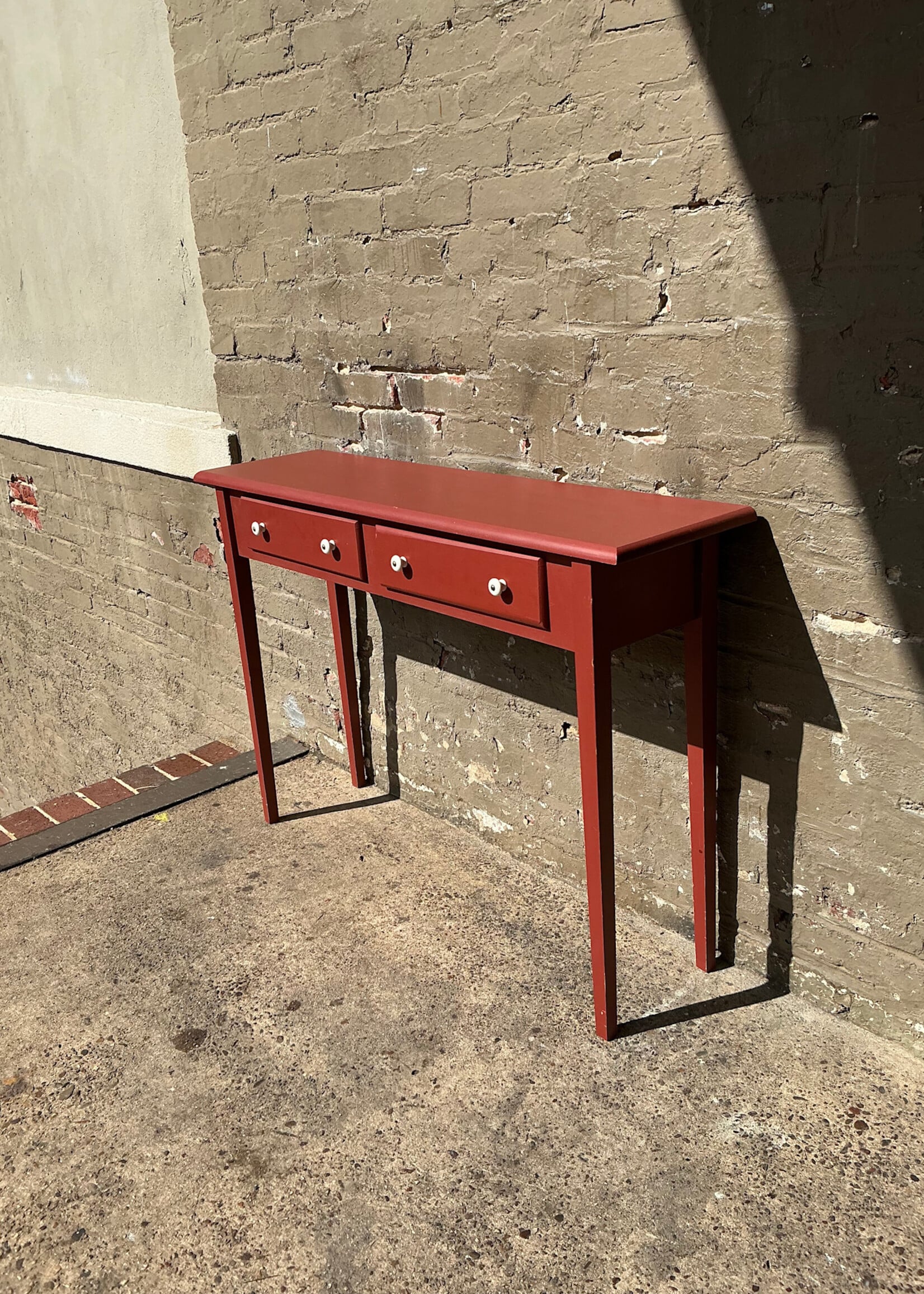GOODWOOD Red Painted Console