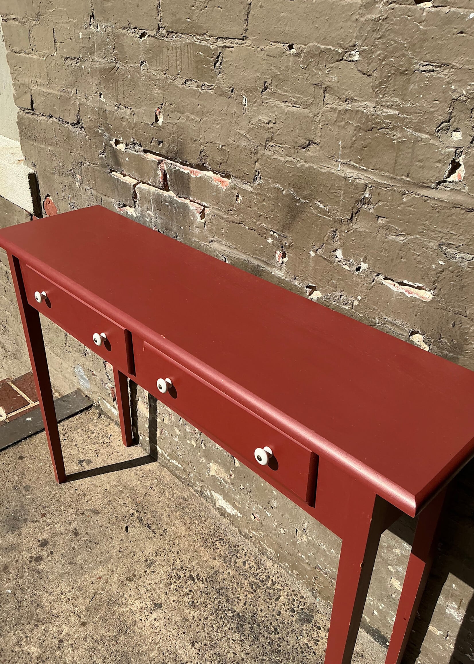 GOODWOOD Red Painted Console