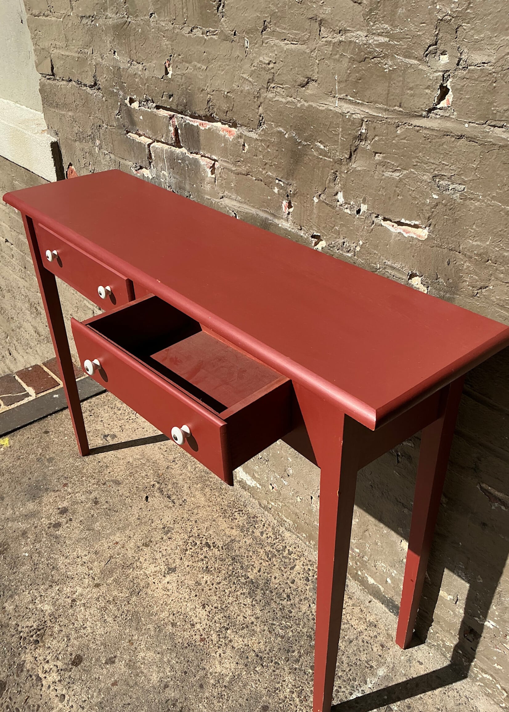 GOODWOOD Red Painted Console