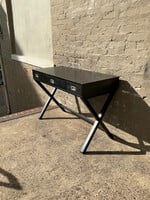 GOODWOOD Ebonized Campaign Style Desk