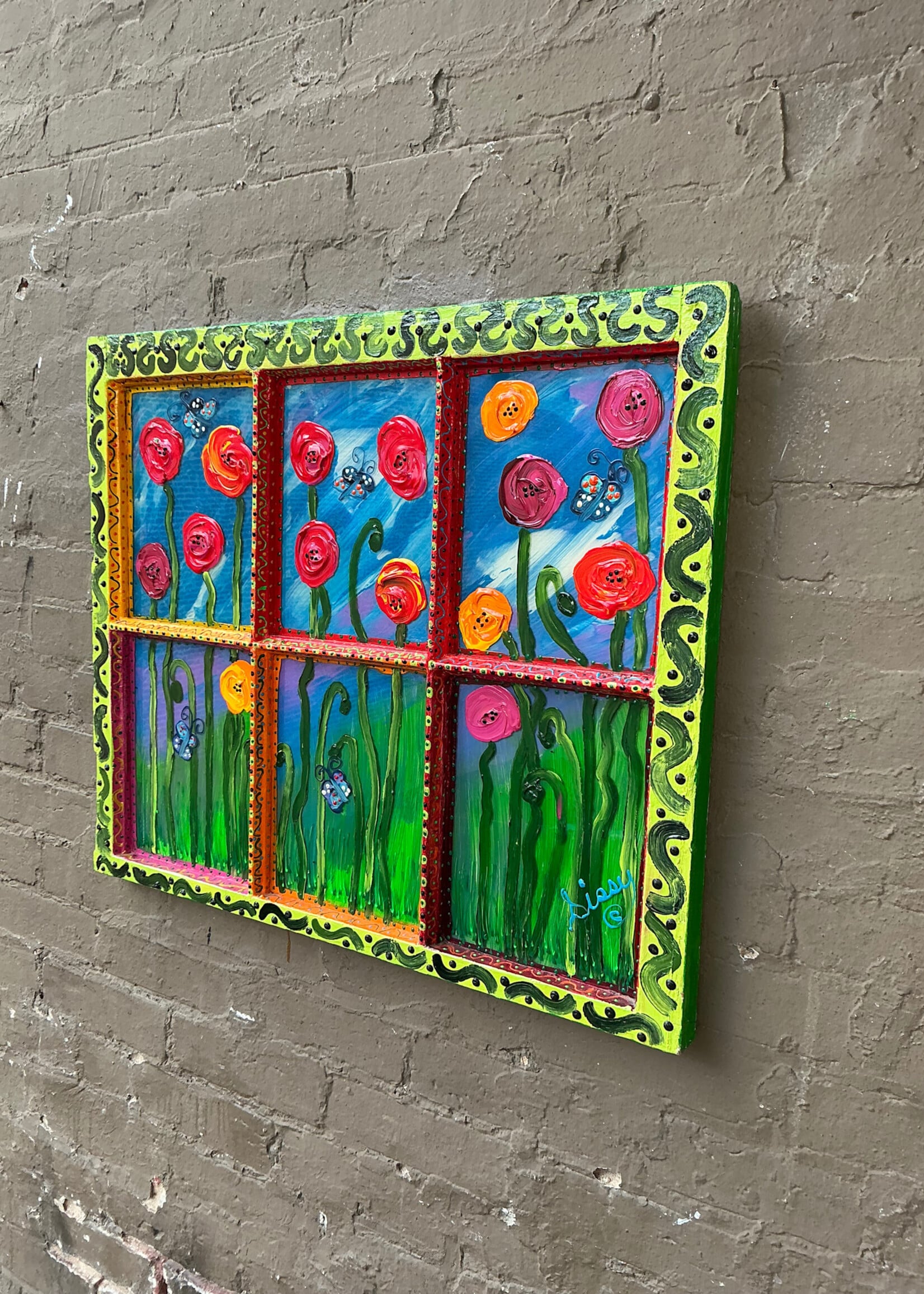 GOODWOOD Mixed Media on Window