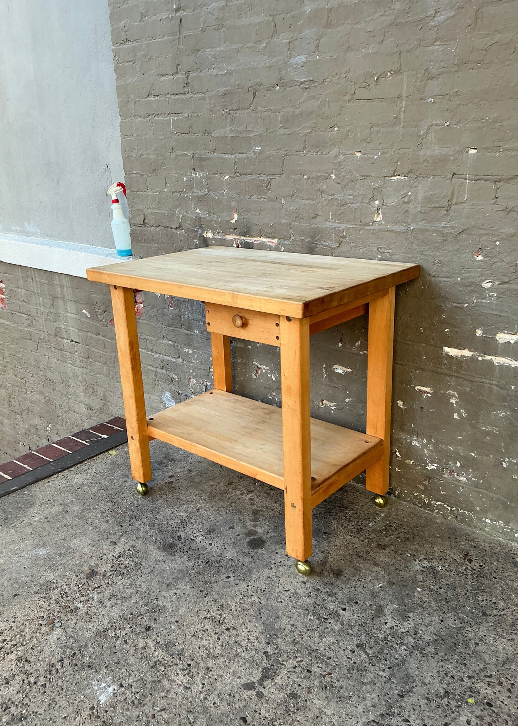 GOODWOOD Solid Maple Butcher Block Island
