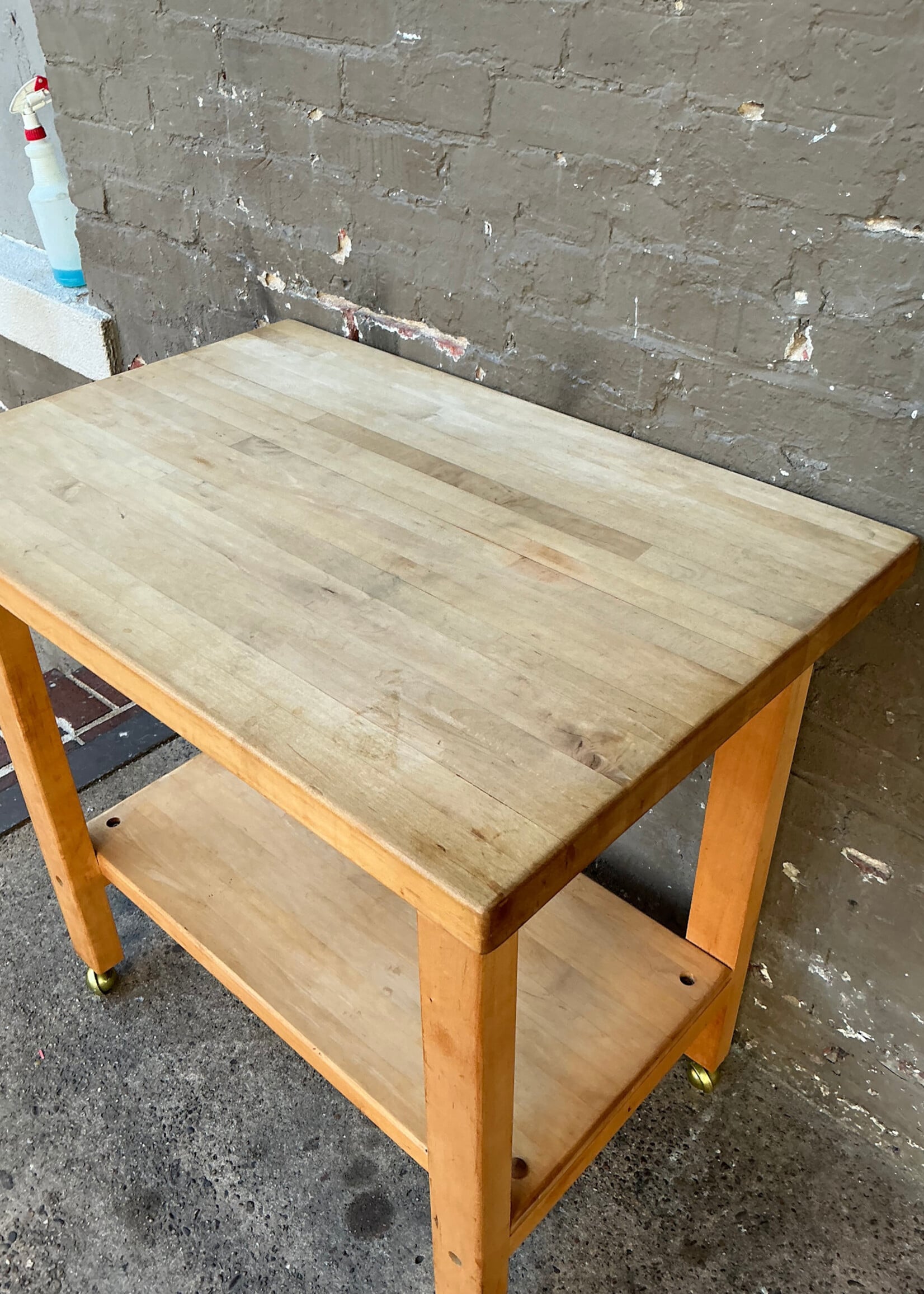GOODWOOD Solid Maple Butcher Block Island