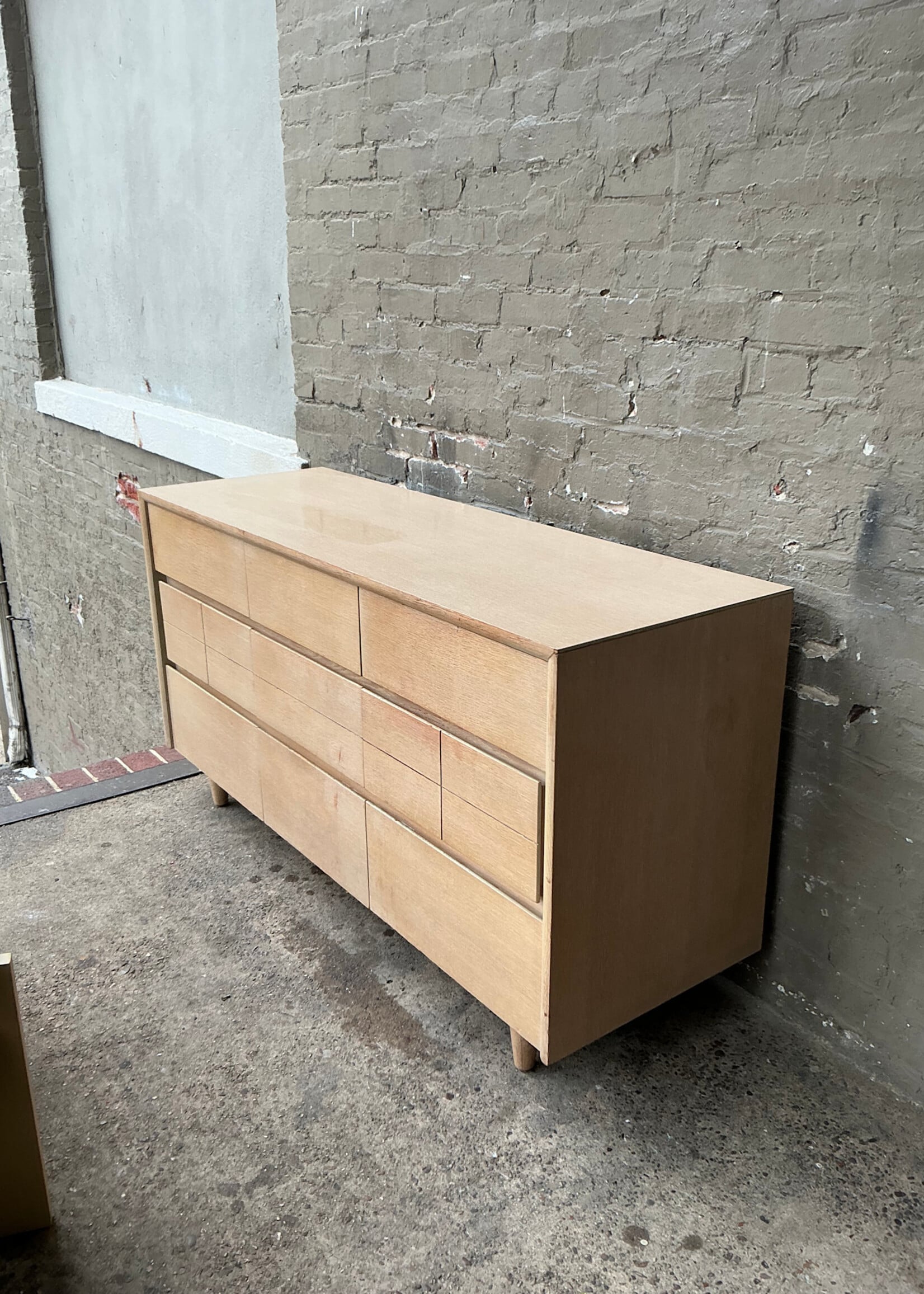 GOODWOOD MCM Laminate Top Oak Dresser