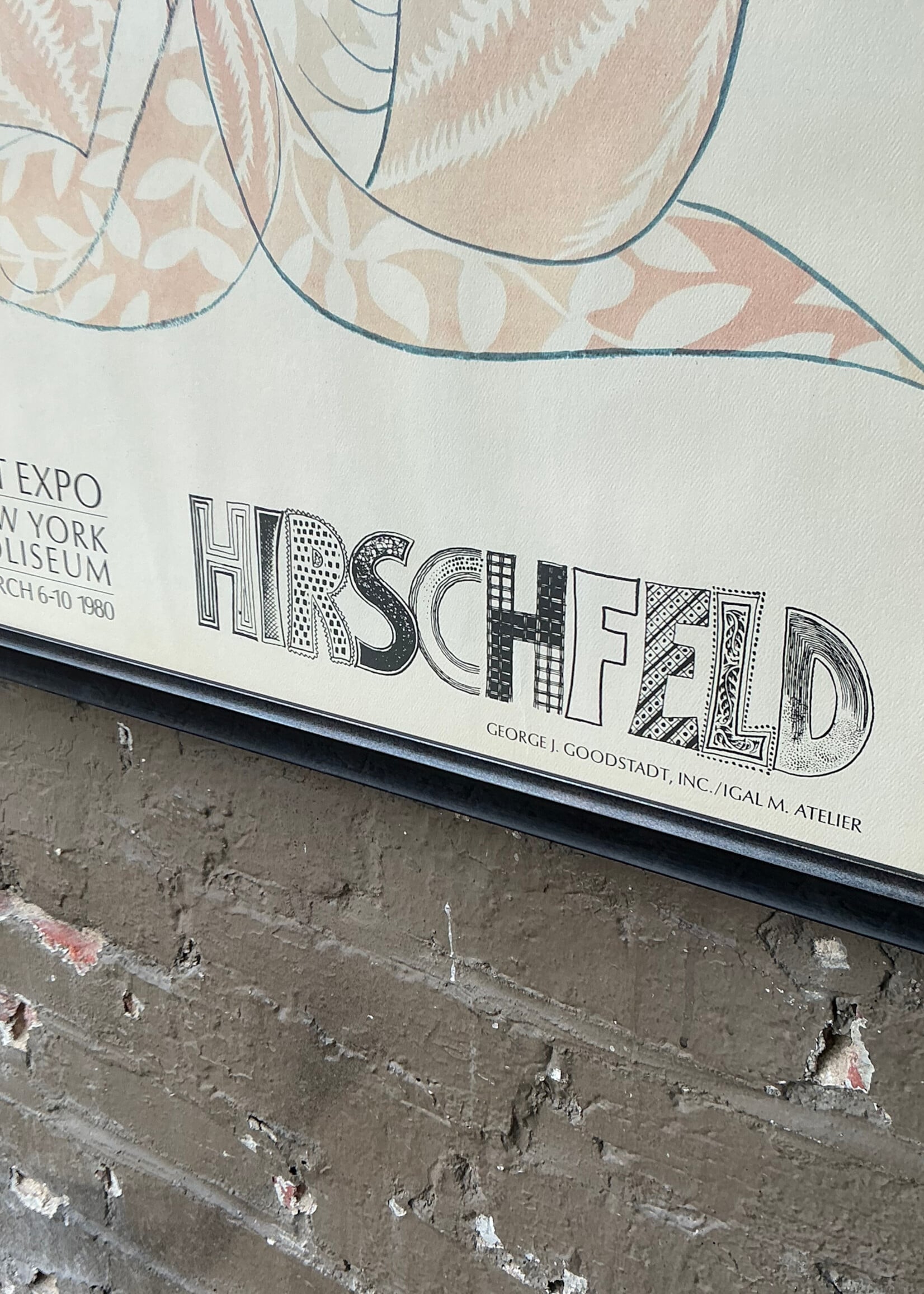 GOODWOOD Hirschfeld Art Expo Poster