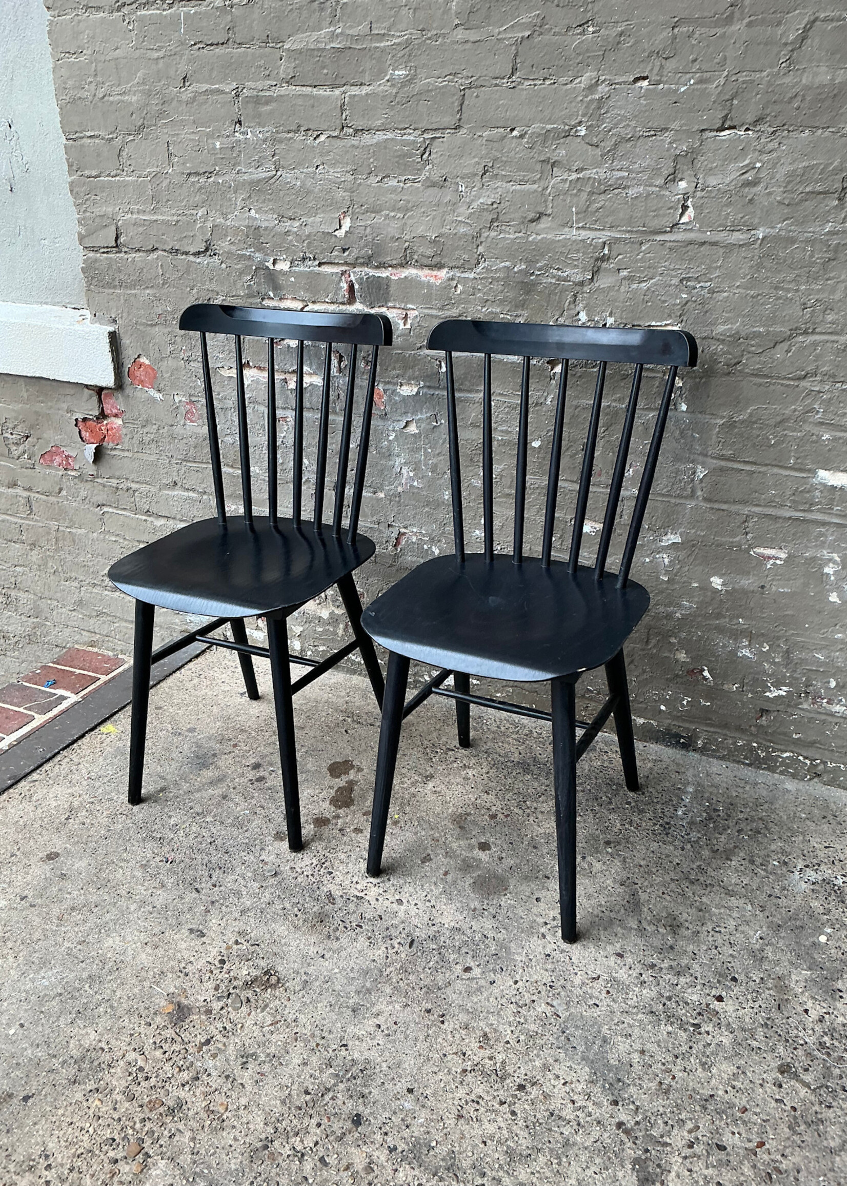 GOODWOOD Pair of Ton Bentwood Bistro Chairs