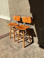 GOODWOOD Pair of Arthur Umanoff Style Counter Stools