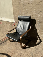 GOODWOOD Poang Leather Lounge Chair