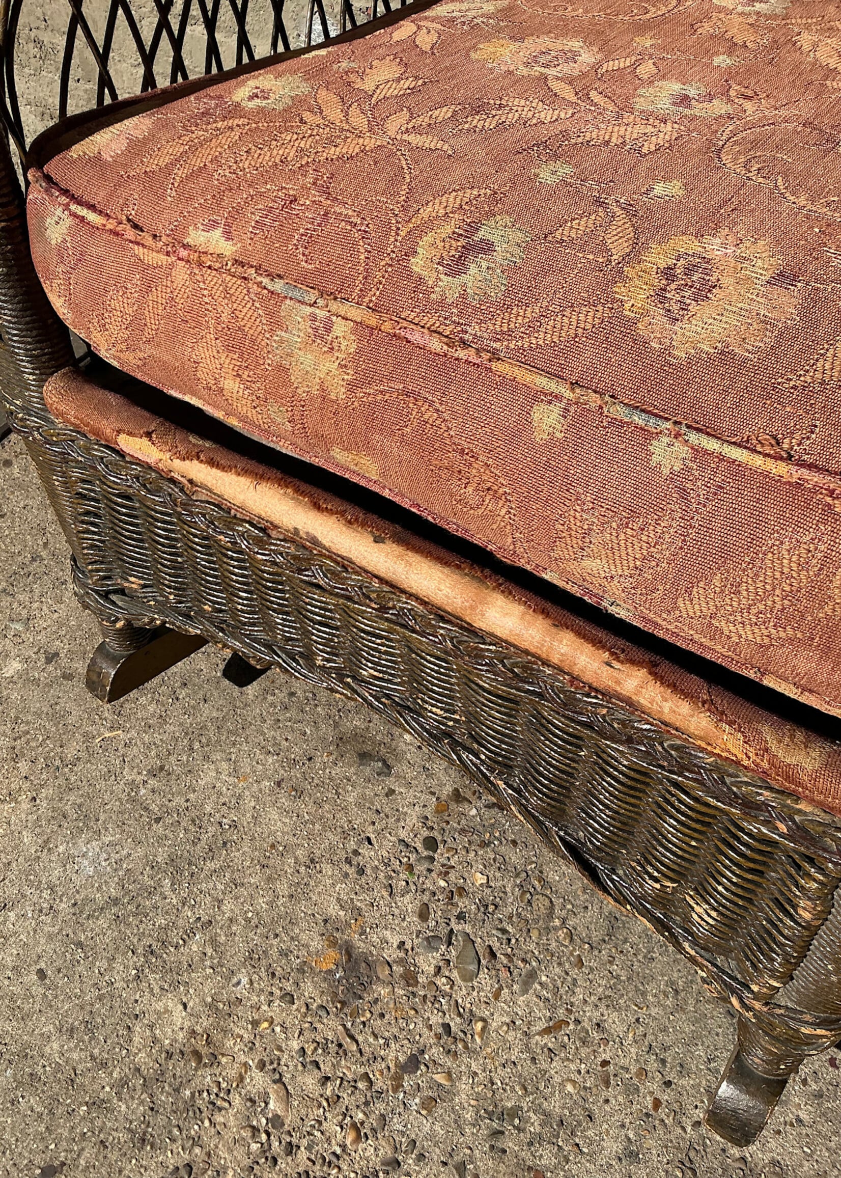 GOODWOOD Antique Wicker Rocker