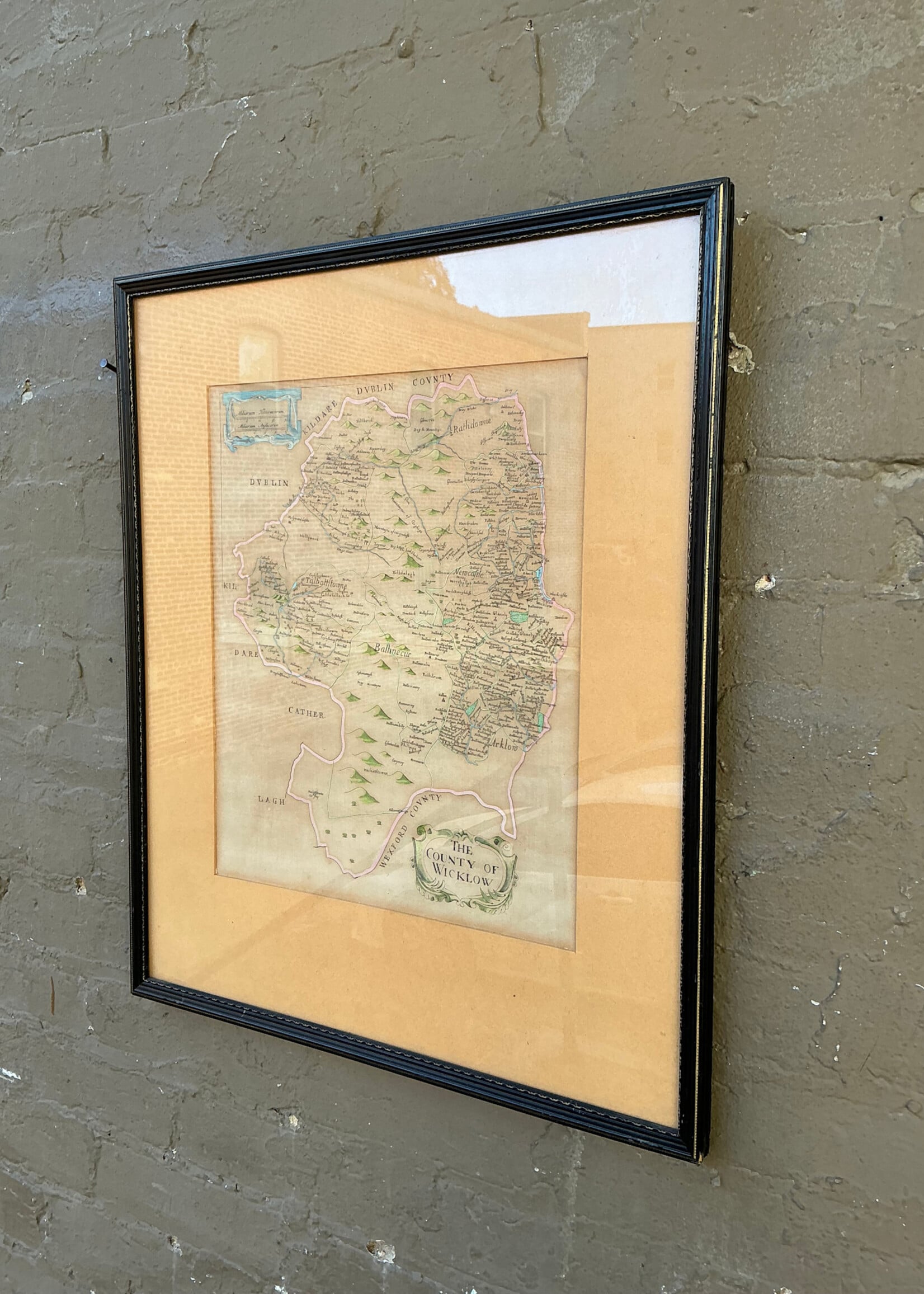 GOODWOOD Antique Dublin Map