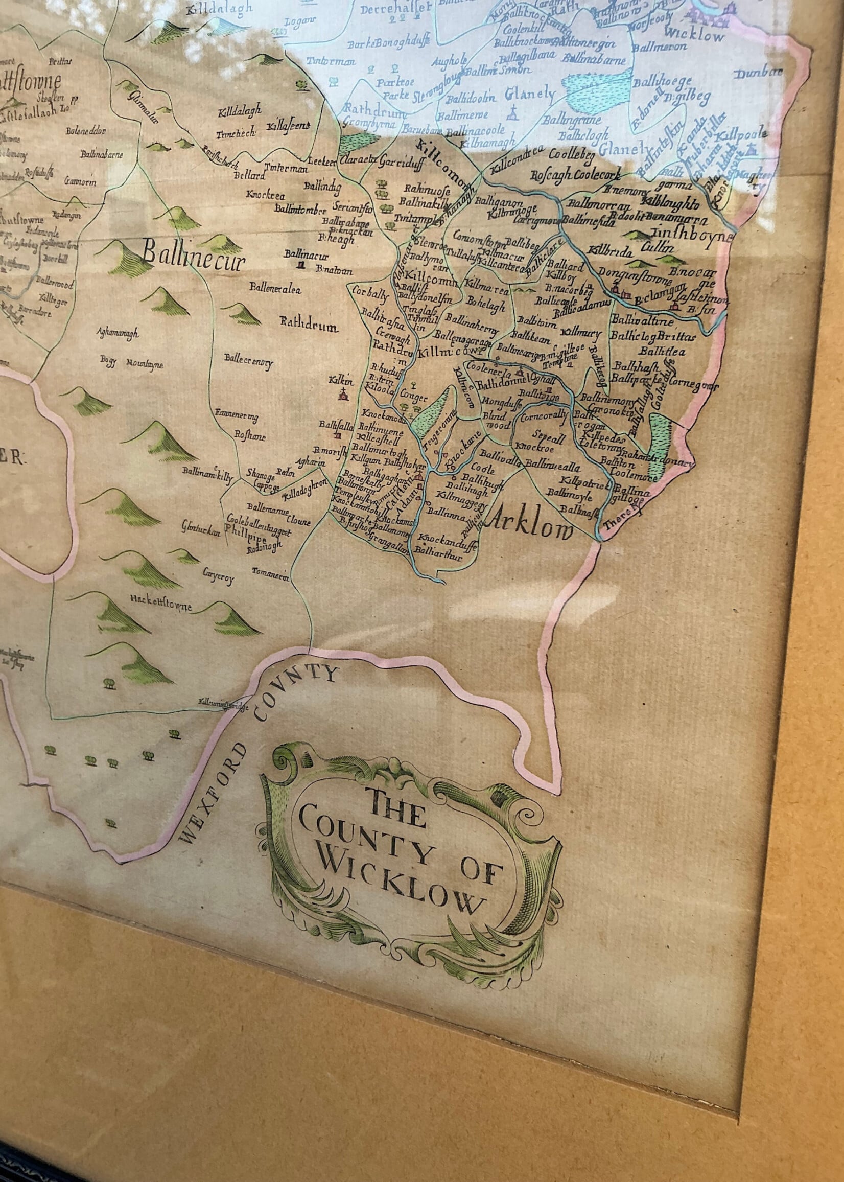 GOODWOOD Antique Dublin Map
