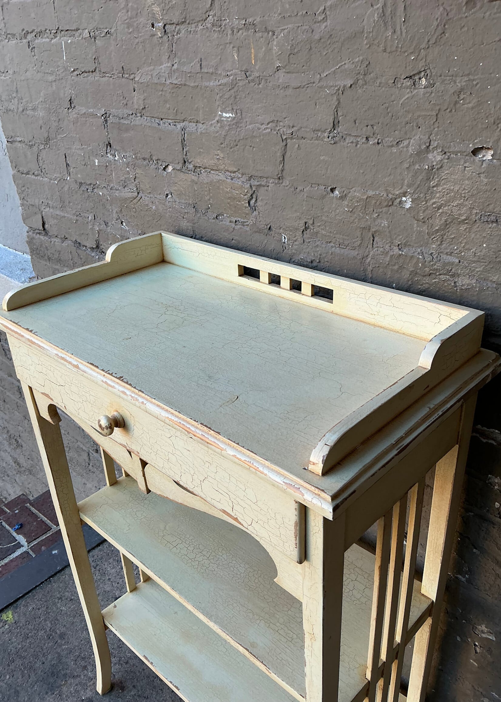 GOODWOOD Cream Painted Solid Pine Tall Table
