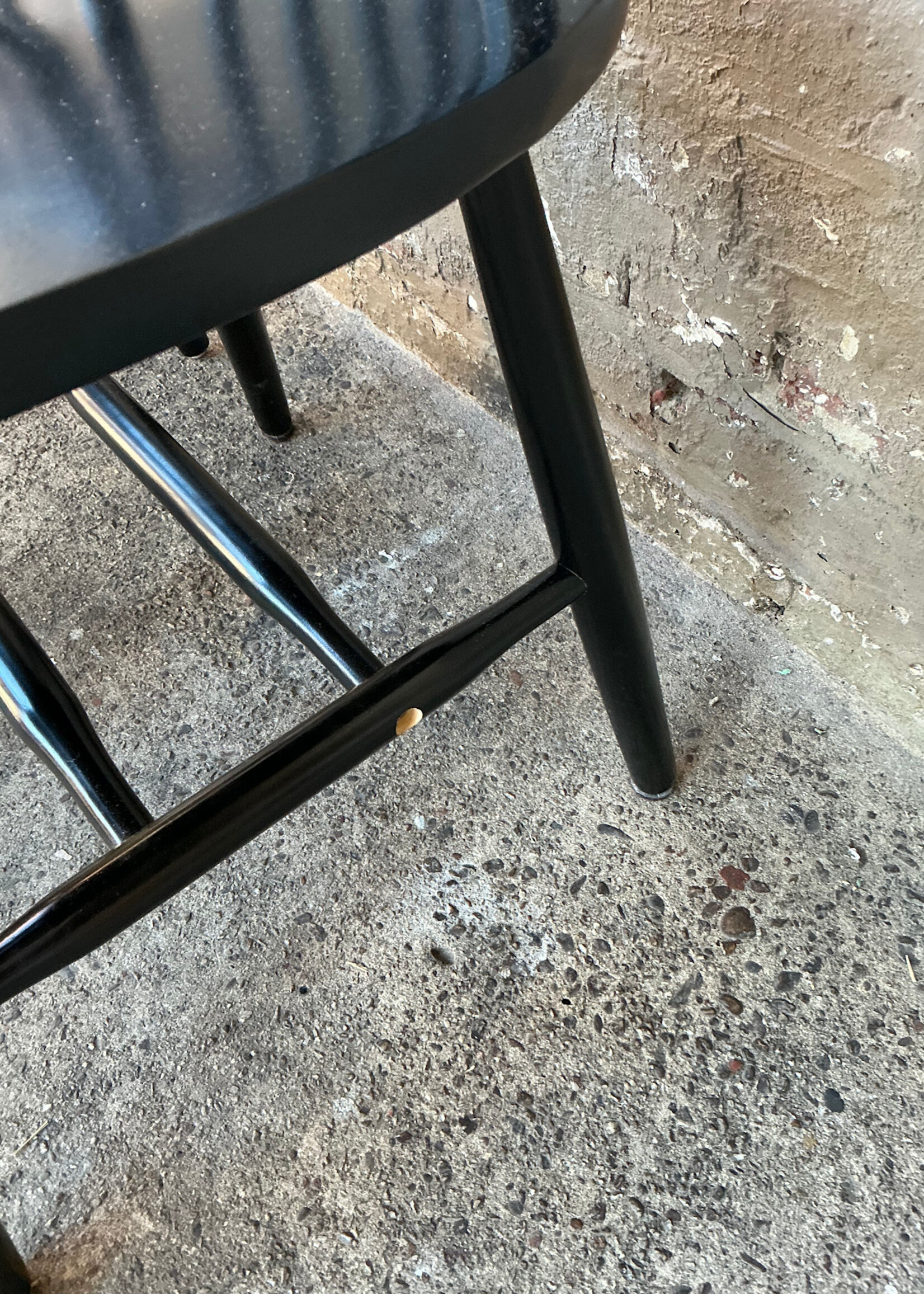GOODWOOD Set of 6 Modern Ebonized Dining Chairs