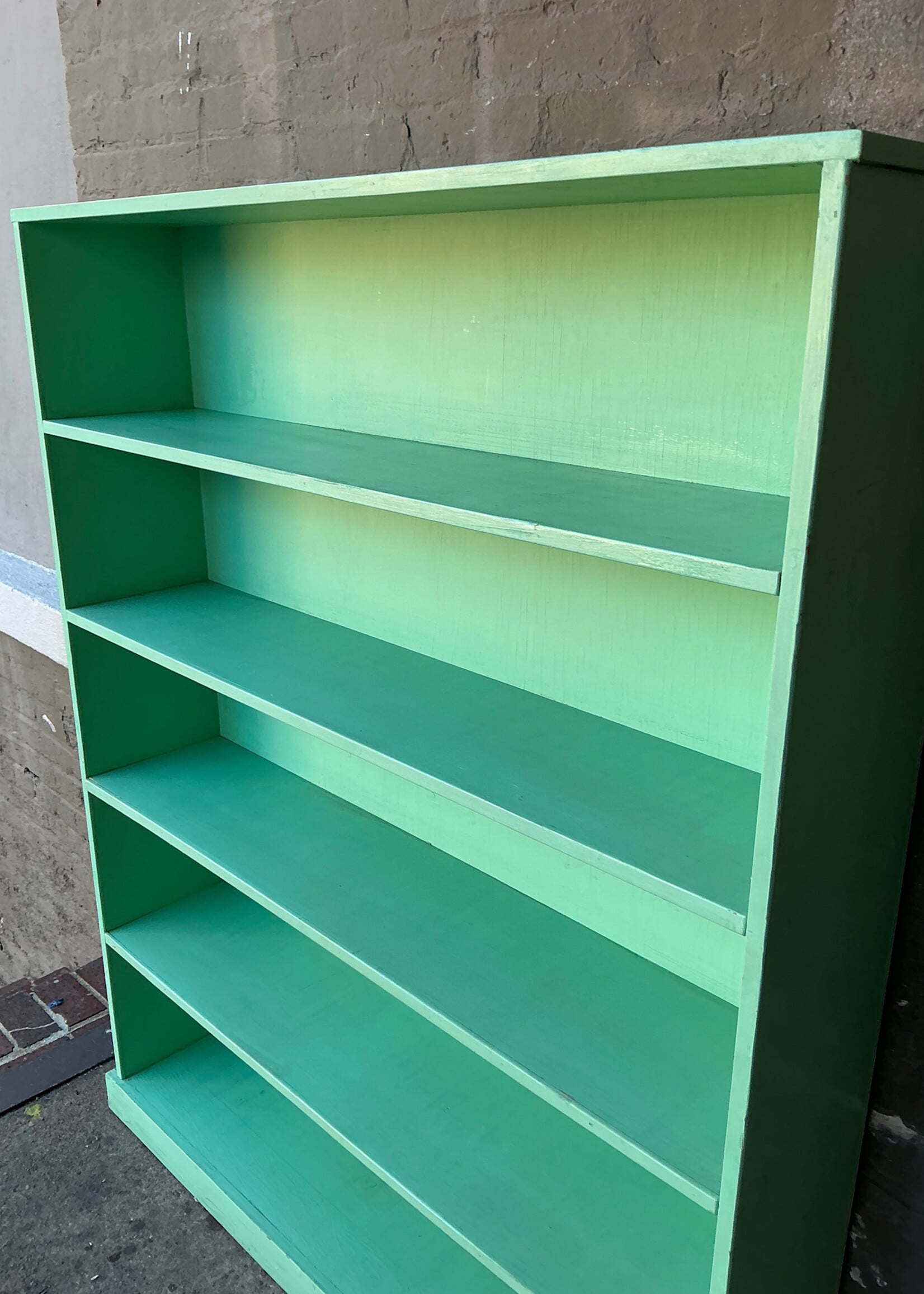 GOODWOOD Painted Pistachio Bookcase
