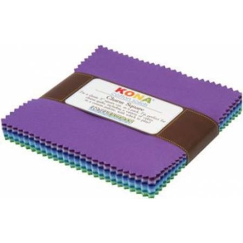 Kona 5" Charm Squares Kona Cotton Solids Sunset Fabric CHS-158-43 Kona 5" Charm Squares Kona Cotton Solids Sunset Fabric CHS-158-43