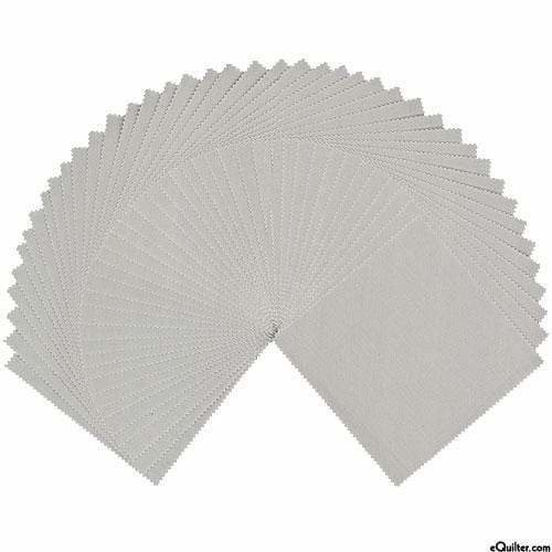 Kona Kona Solid Cotton 5" Charm Squares Ash Grey Fabric CHS-125-42 Kona Kona Solid Cotton 5" Charm Squares Ash Grey Fabric CHS-125-42