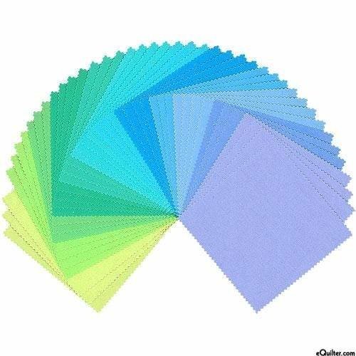 Robert Kaufman Kona Quilting Cotton 5" Charm Square Solids Fabric Mermaid Shores By Robert Kaufman Robert Kaufman Kona Quilting Cotton 5" Charm Square Solids Fabric Mermaid Shores By Robert Kaufman