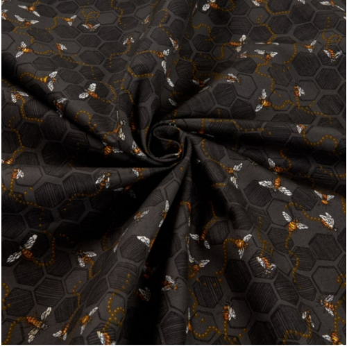 Paint Brush Studios Quilting Cotton Fabric Black Bee Kind By Paintbrush Studios Paint Brush Studios Quilting Cotton Fabric Black Bee Kind By Paintbrush Studios
