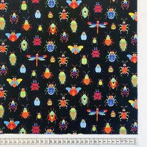 Nutex Fabrics Premium Cotton Quilting Fabric Bugs and Critters by Nutex Fabrics