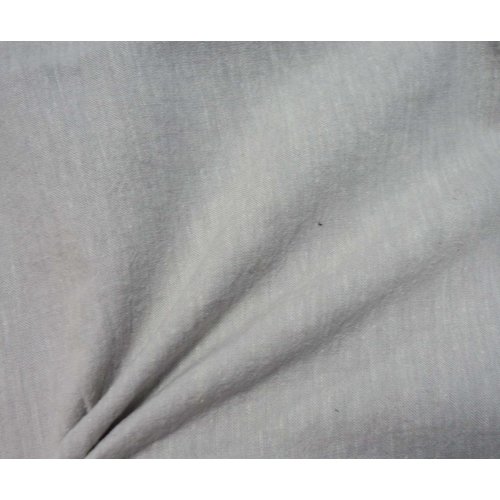 Belize Plain Yarn Dyed Linen Solid Silver Grey Colour Fabric