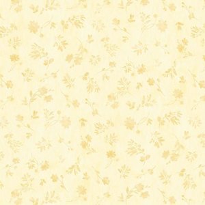 Wilmington Prints Quilting Premium Fabric Yellow Floral Silhouettes By Lisa Audit For Wilmington Prints