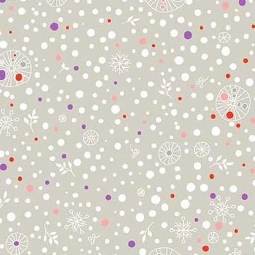 Michael Miller Grey Segments Fabric ~ Winter Days by Lisa Glanz for Michael Miller, 100% Quilting Cotton Michael Miller Grey Segments Fabric ~ Winter Days by Lisa Glanz for Michael Miller, 100% Quilting Cotton