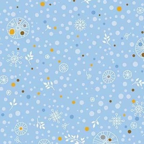 Michael Miller Blue Segments Fabric ~ Winter Days by Lisa Glanz for Michael Miller, 100% Quilting Cotton Michael Miller Blue Segments Fabric ~ Winter Days by Lisa Glanz for Michael Miller, 100% Quilting Cotton