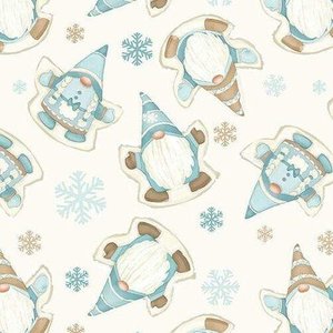 Henry Glass Fabrics Quilting Fabric I Love Sn'gnomies Flannel By Shelly Comiskey For Henry Glass & Co.