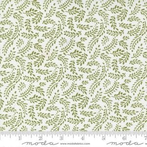 Moda Fabrics Quilting Cotton Fabric Timber  White and Pine Meadows By Sweetwater For Moda Fabrics