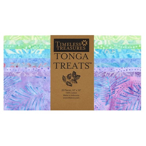 Timeless Treasures Timeless Treasures Tonga Batiks Chiffon Shortcake 20pcs Packs
