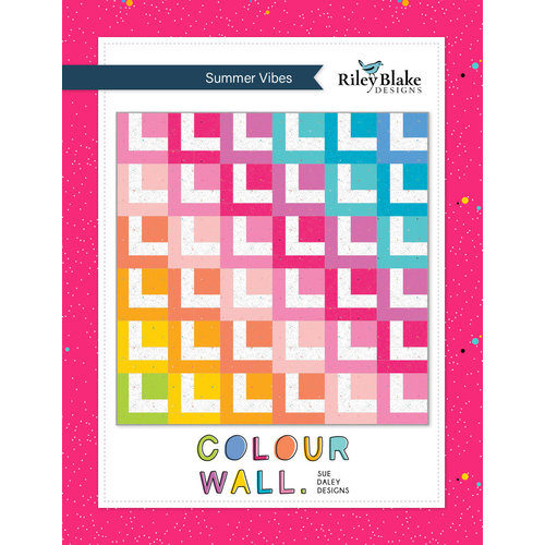 Riley Blake Quilting  5" Charm Squares Colour Wall By Sue Daley For Riley Blake Designs