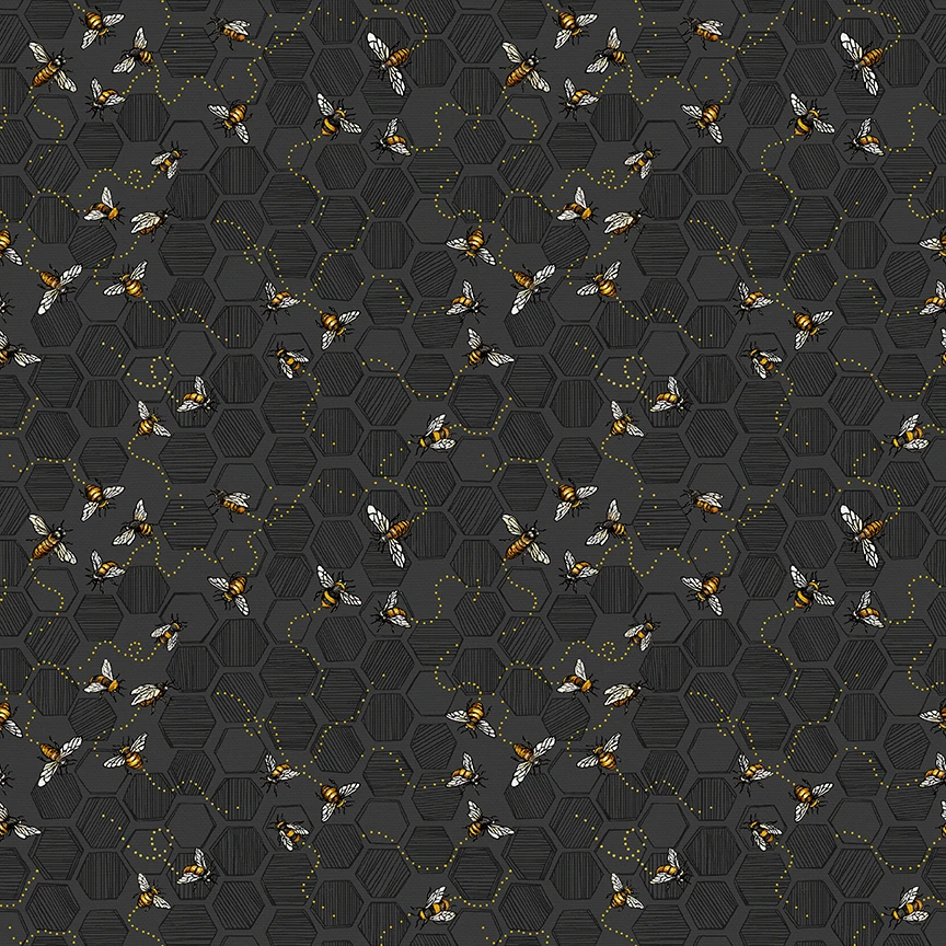 Bee kind on Dark Grey