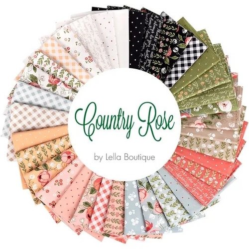 Moda Fabrics Quilting Fabric Fat Eighth Pack 36pc Country Rose By Lella Boutique For Moda Fabrics Moda Fabrics Quilting Fabric Fat Eighth Pack 36pc Country Rose By Lella Boutique For Moda Fabrics