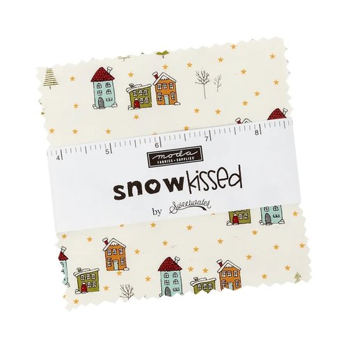 Moda Fabrics Quilting Fabric Charm Pack 42pc Snowkissed By Sweetwater For Moda Fabrics Moda Fabrics Quilting Fabric Charm Pack 42pc Snowkissed By Sweetwater For Moda Fabrics