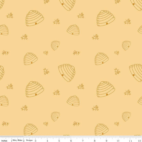 Riley Blake Designs Quilting Cotton Charm Pack Beehive State By Shealeen Louise For Riley Blake Designs