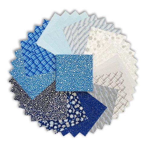 Robert Kaufman Quilting Cotton Charm Pack Holiday Charms By Robert Kaufman Robert Kaufman Quilting Cotton Charm Pack Holiday Charms By Robert Kaufman