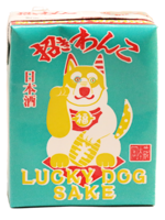 Maneki Wanko Lucky Dog Sake 180 mL Tetra Pak