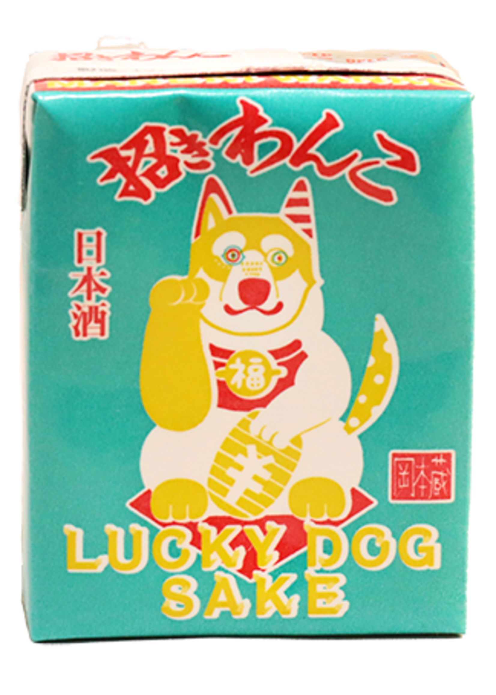 Maneki Wanko Lucky Dog Sake 180 mL Tetra Pak