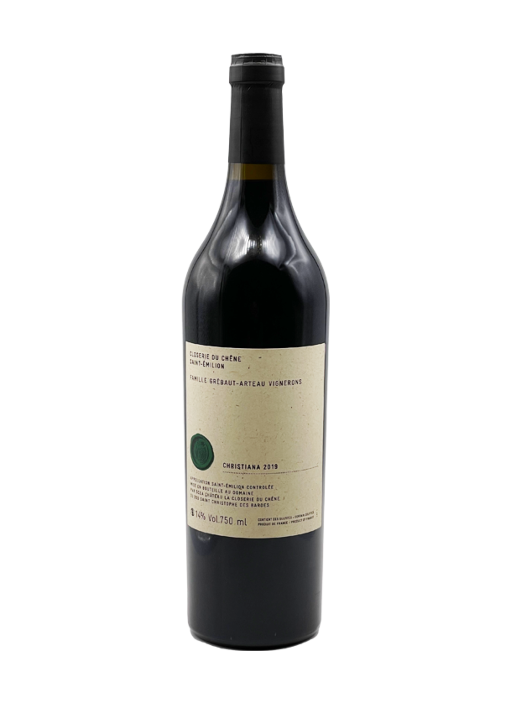 Closerie du Chene Saint-Emilion Grand Cru "Christiana" 2019 Closerie du Chene