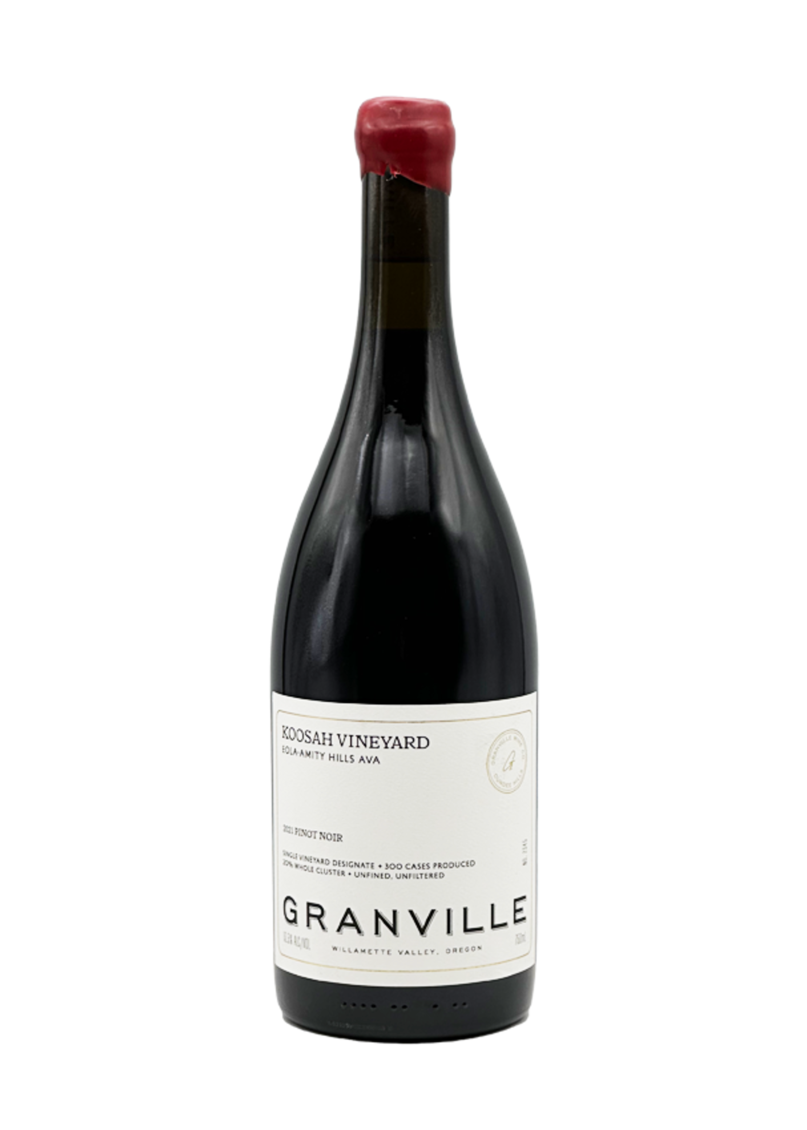 Granville Wine Company Pinot Noir "Koosah" 2021 Granville Wine Company