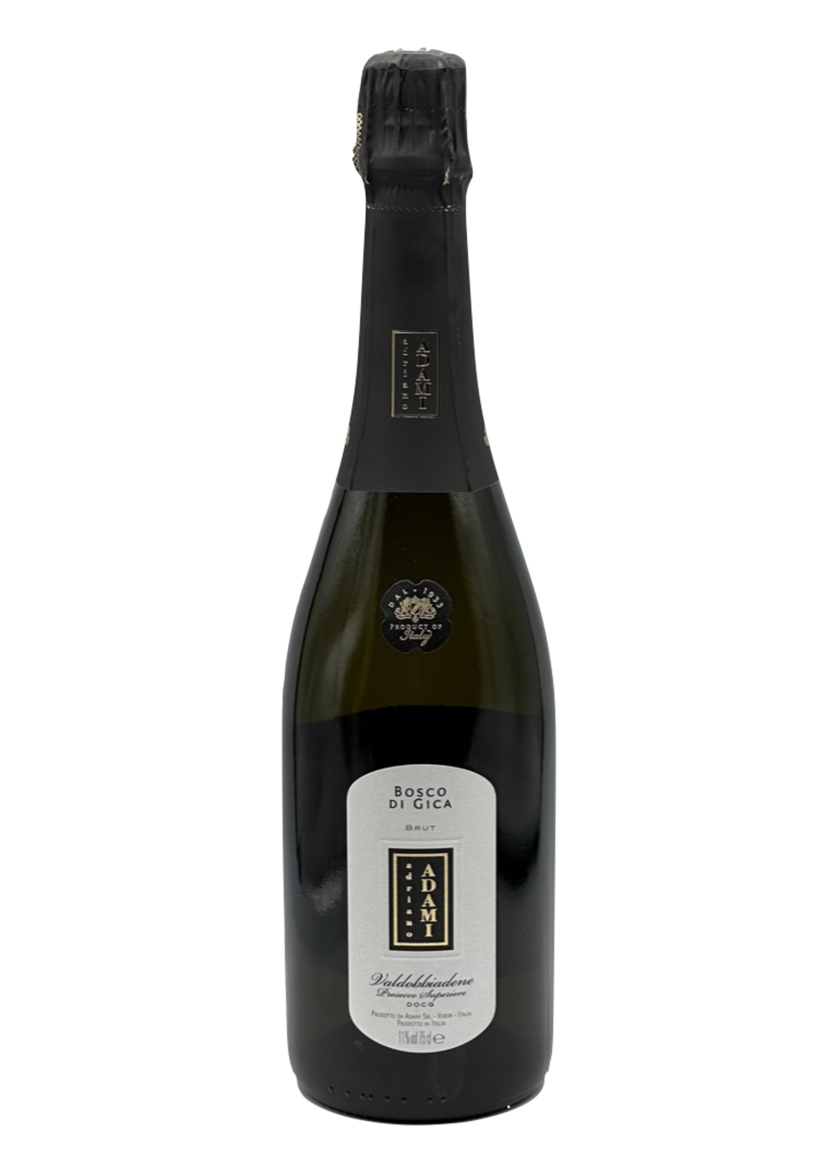 Prosecco di Valdobbiadene Superiore Brut "Bosco di Gica" NV Adami  (750ml)