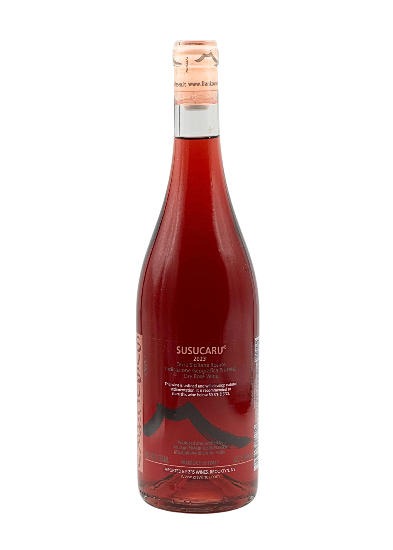Terre Siciliane Rosato "Susucaru" 2024 Frank Cornelissen