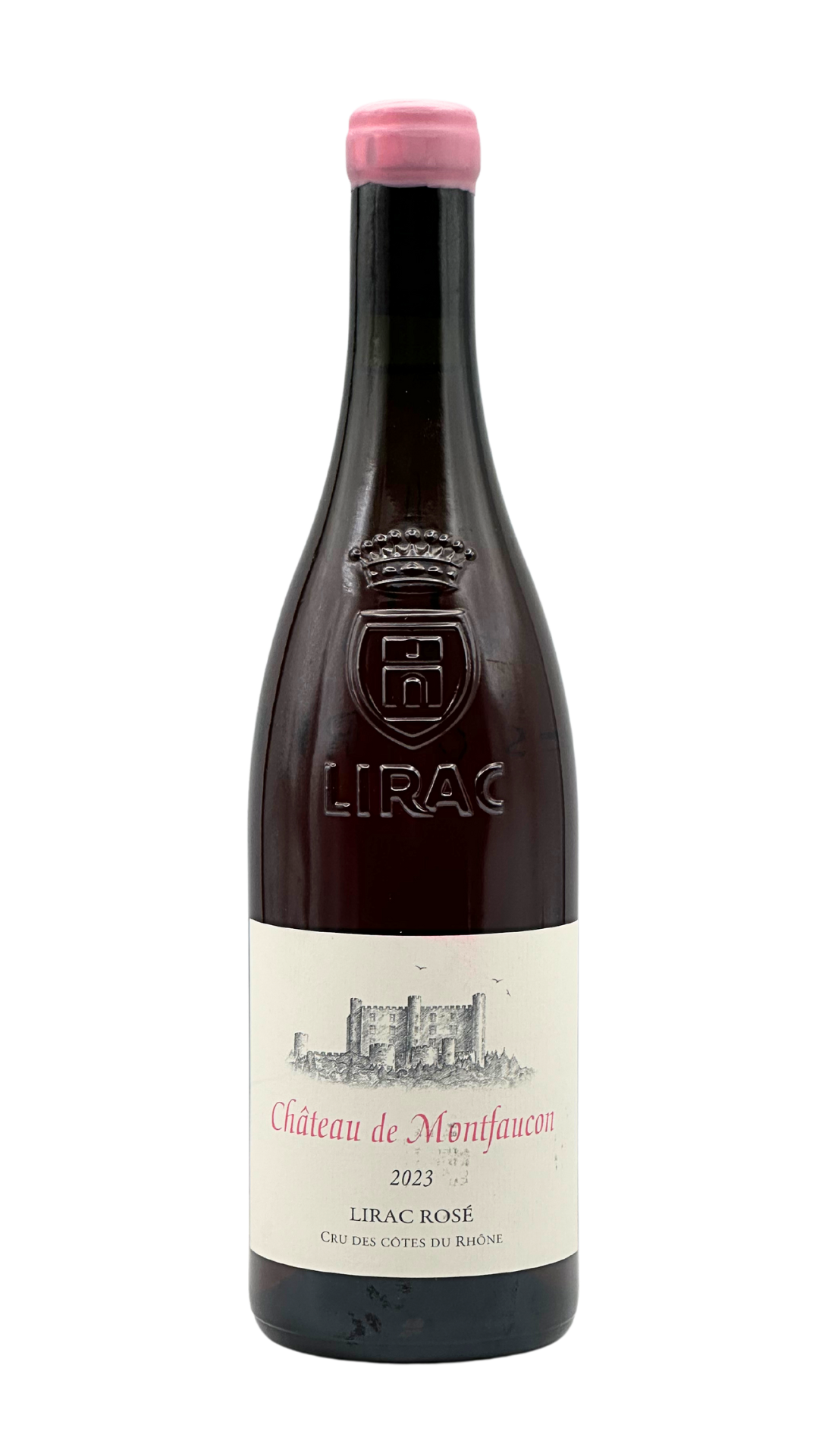 Lirac Rosé 2023 Chateau Montfaucon - Cellary Inc