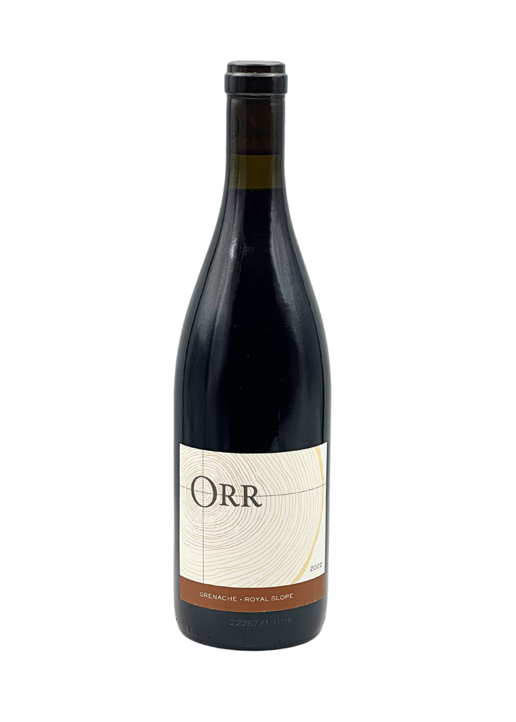 Columbia Valley  Grenache  "Royal Slope" 2022 ORR