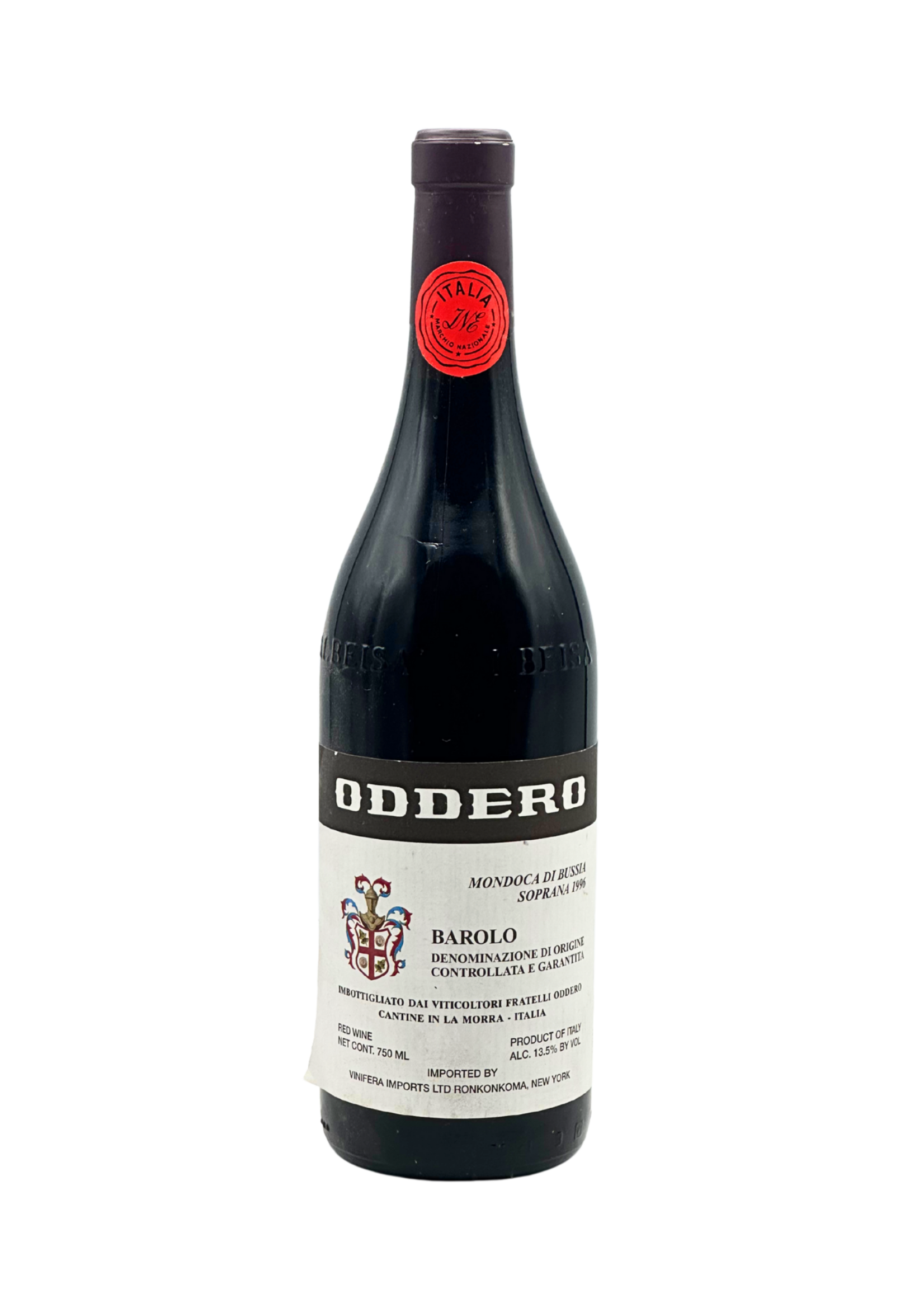 Barolo "Mondoca di Bussia" 1996 Oddero
