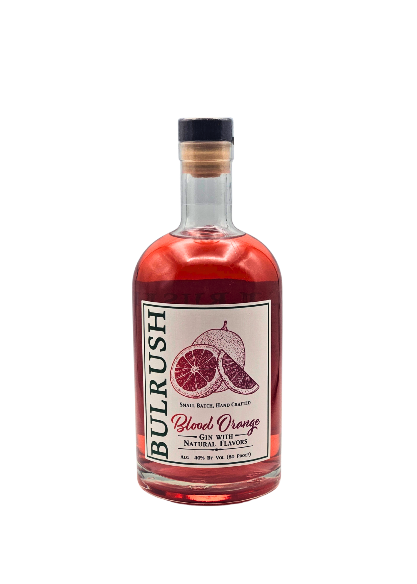 Small batch Hand-Crafted Blood Orange Gin by Bulrush